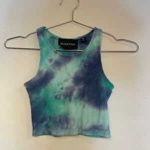 Tie Dye Crop Top Tank